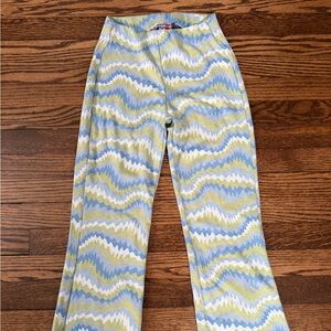 Urban Outfitters Zigzag Knit in Blue and Green
